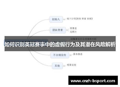 如何识别英冠赛事中的虚假行为及其潜在风险解析
